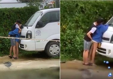 kaname momojiri sex Đổi gió đưa em gạ ra cầu thang bộ chúng cư