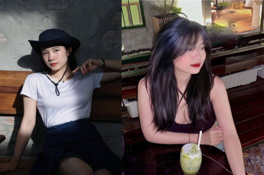sex teens Cô bạn gái xinh dâm vừa nằm phơi lồn vừa ngậm buồi của dadđy